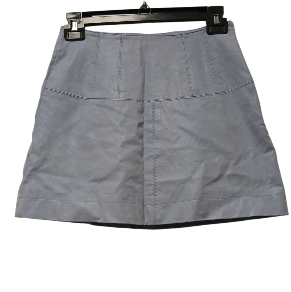 Free People Days In The Sun Suede Mini Skirt, Size 0